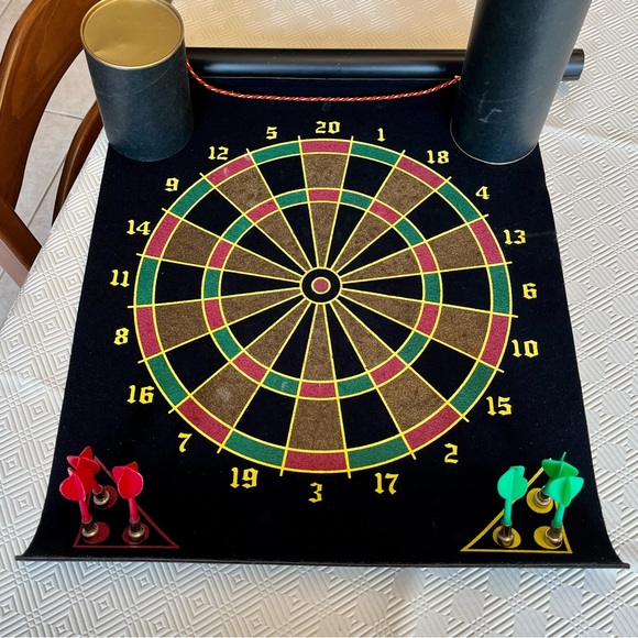 Toys Hanging Felt Dart Board Poshmark